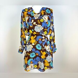 Zara Women's Floral Mini Dress